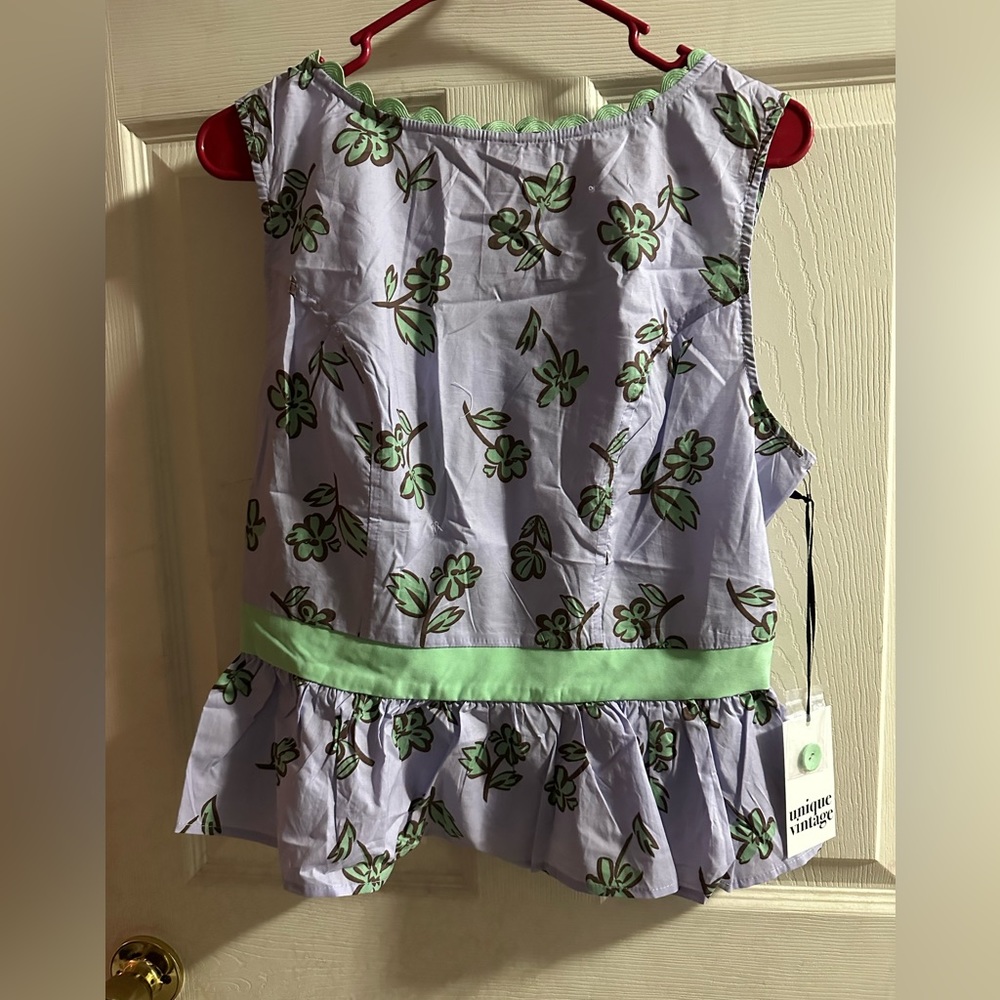 NWT unique vintage top